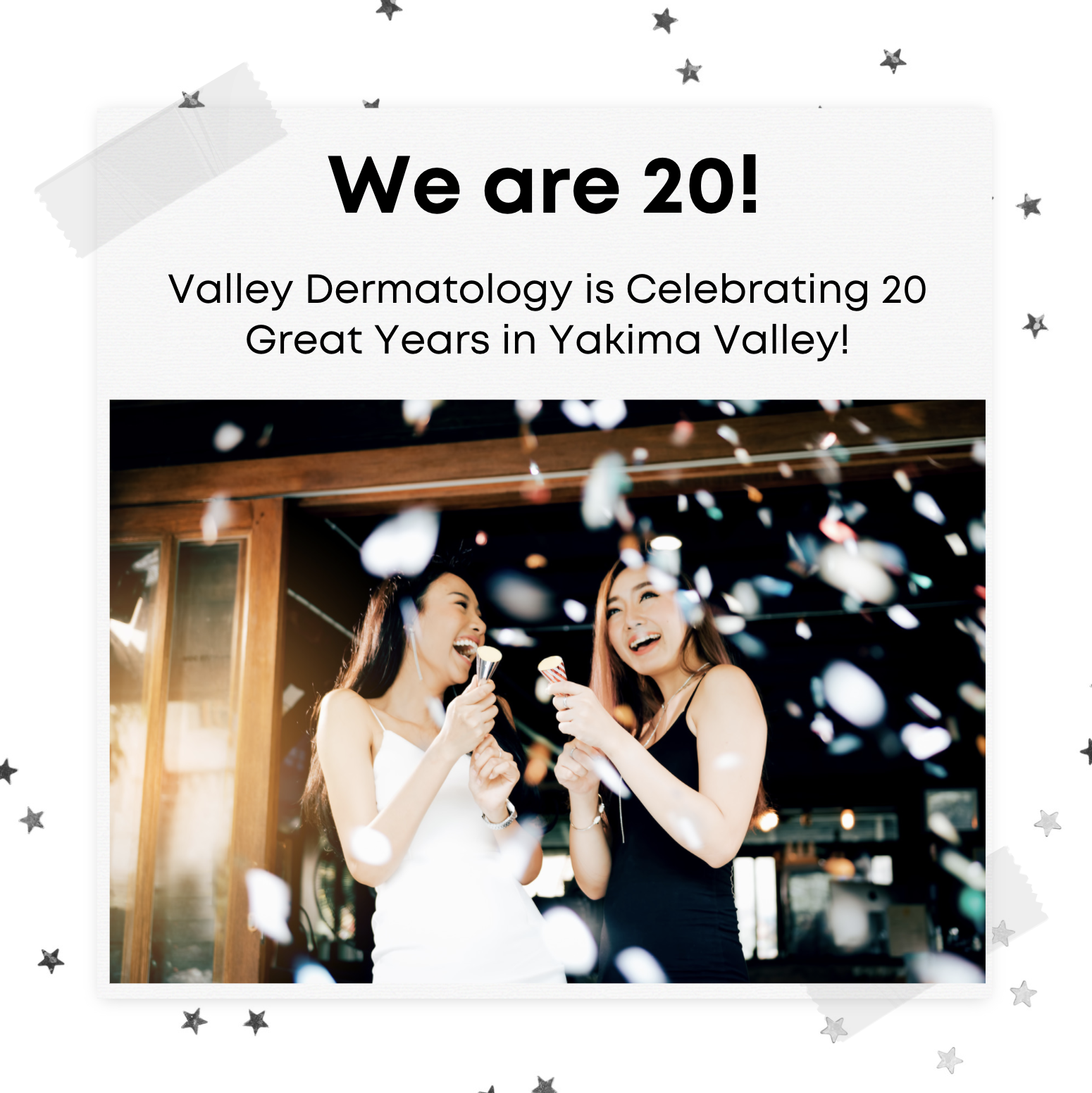 valley dermatology 20th anniversary